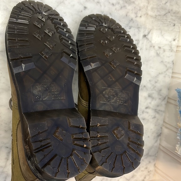 Dr. Martens 1460 Pascal Leather & Suede Lace Up Boots New Size 10 - Picture 11 of 16